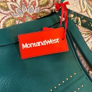 Montana West Turquoise Crossbody Bag